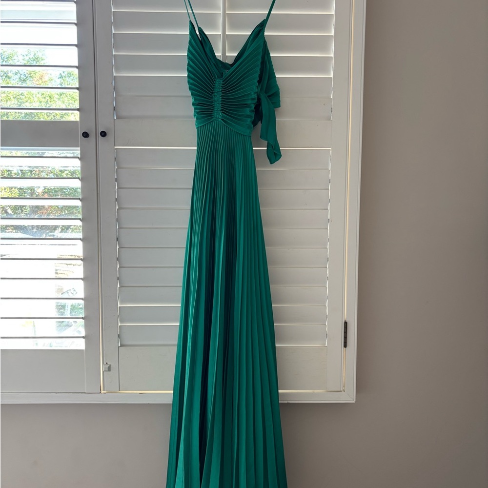 A.L.C. Teal Maxi Dress
